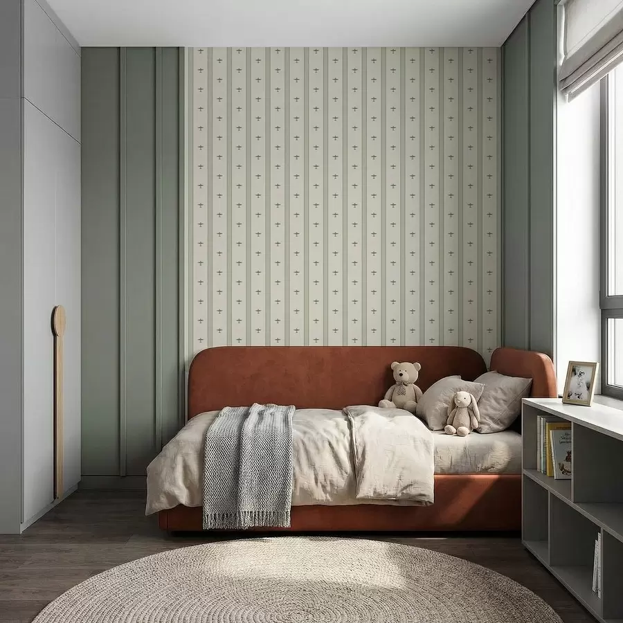 murais de parede Pequenos aviões com riscas verticais a01171v3