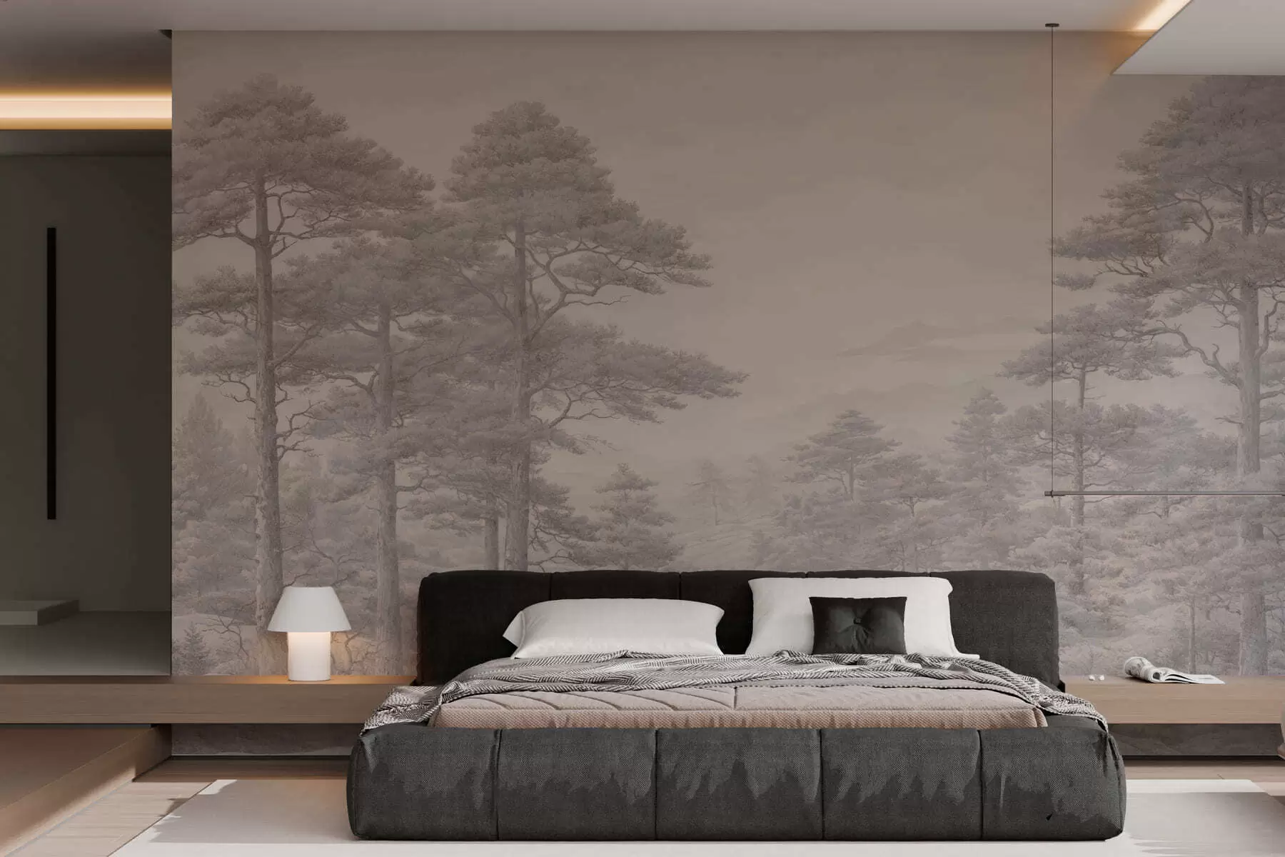 murais de parede Floresta antiga w05524