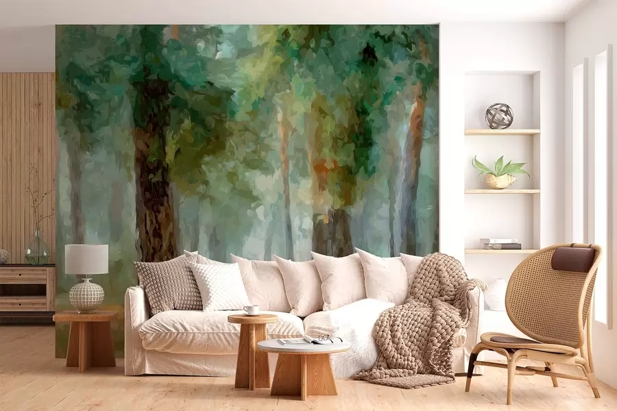 murais de parede Floresta decídua w05508