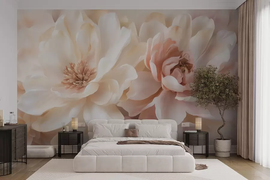 murais de parede Flores grandes w05633