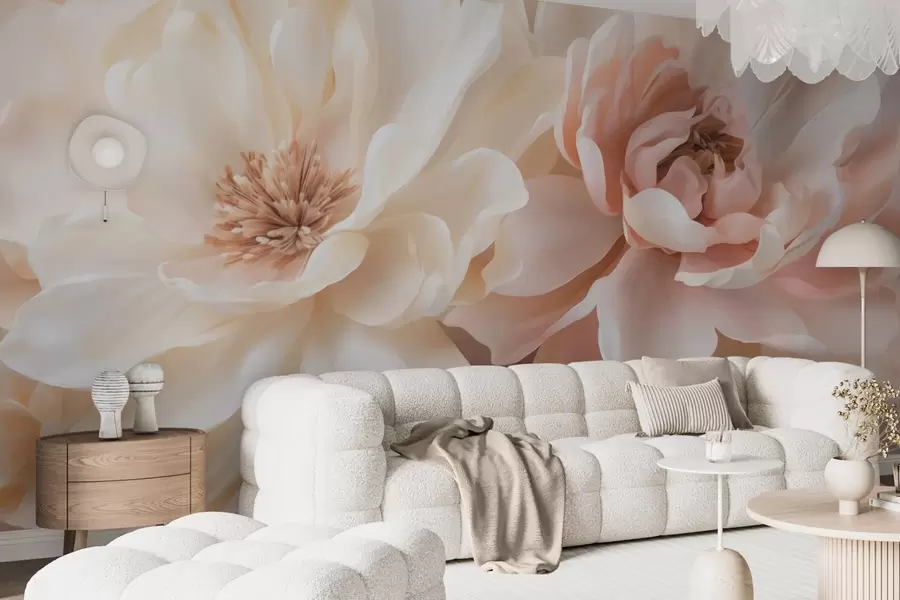 murais de parede Flores grandes w05633