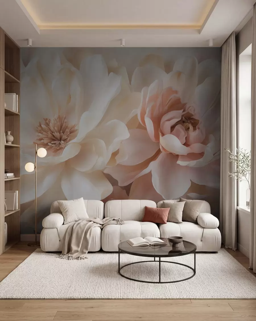 murais de parede Flores grandes w05633