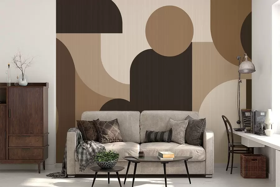 murais de parede Arcos geométricos w05653