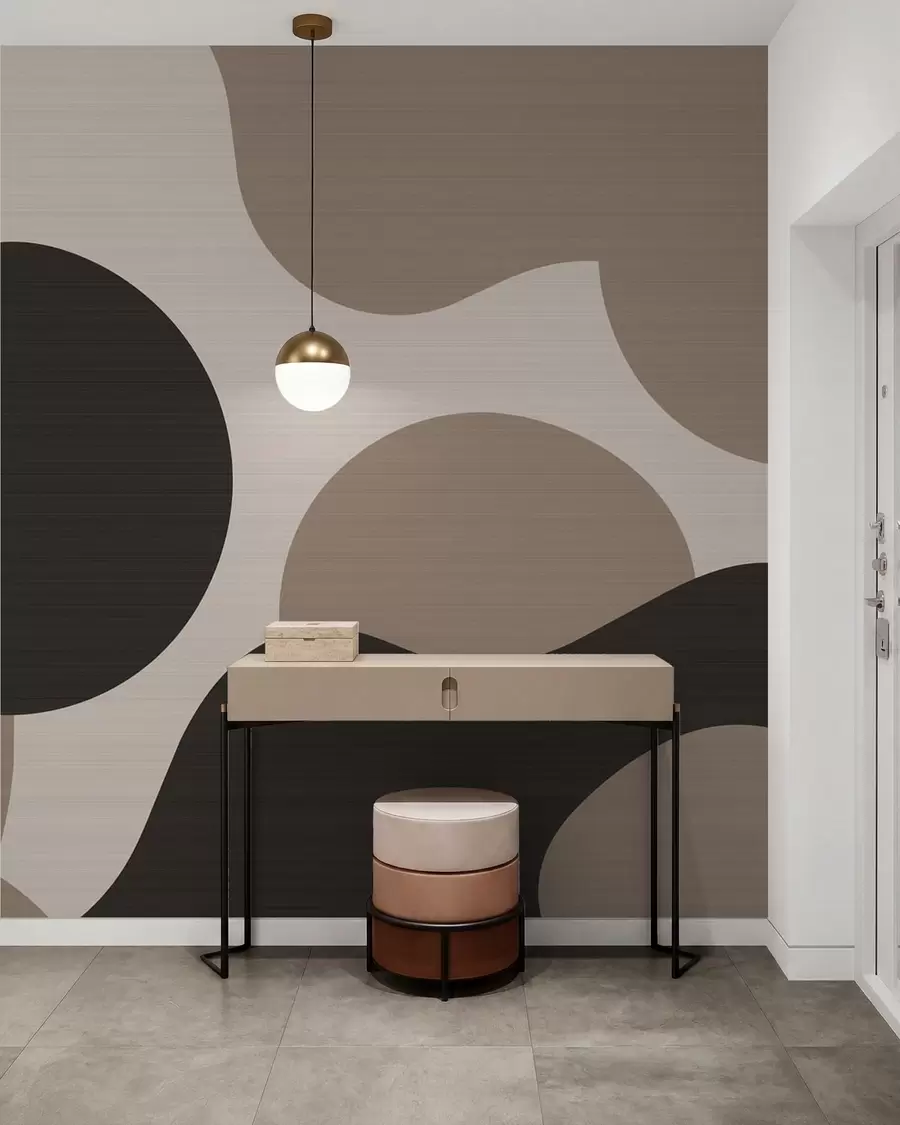 murais de parede Formas Orgânicas w05655