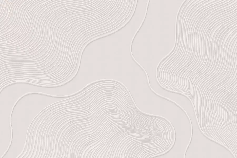 murais de parede Relevo abstrato com linhas onduladas e fluidas w05689