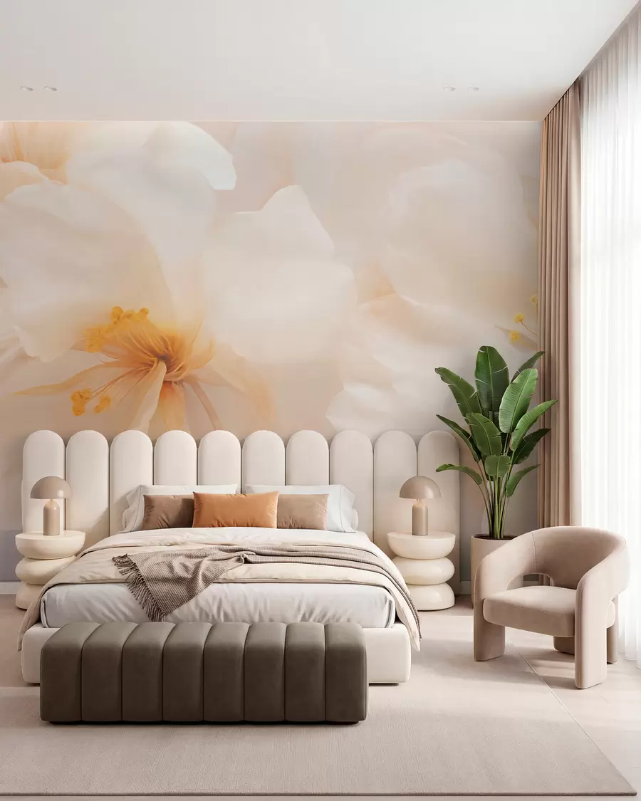 murais de parede Flores grandes w05615