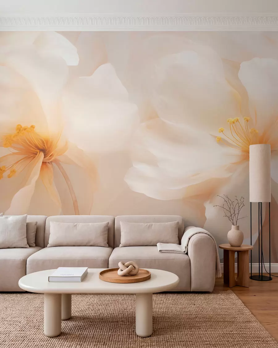 murais de parede Flores grandes w05615