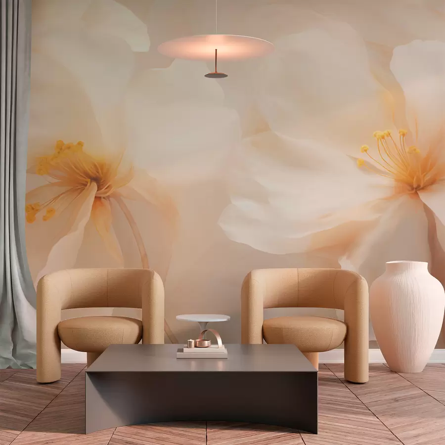 murais de parede Flores grandes w05615