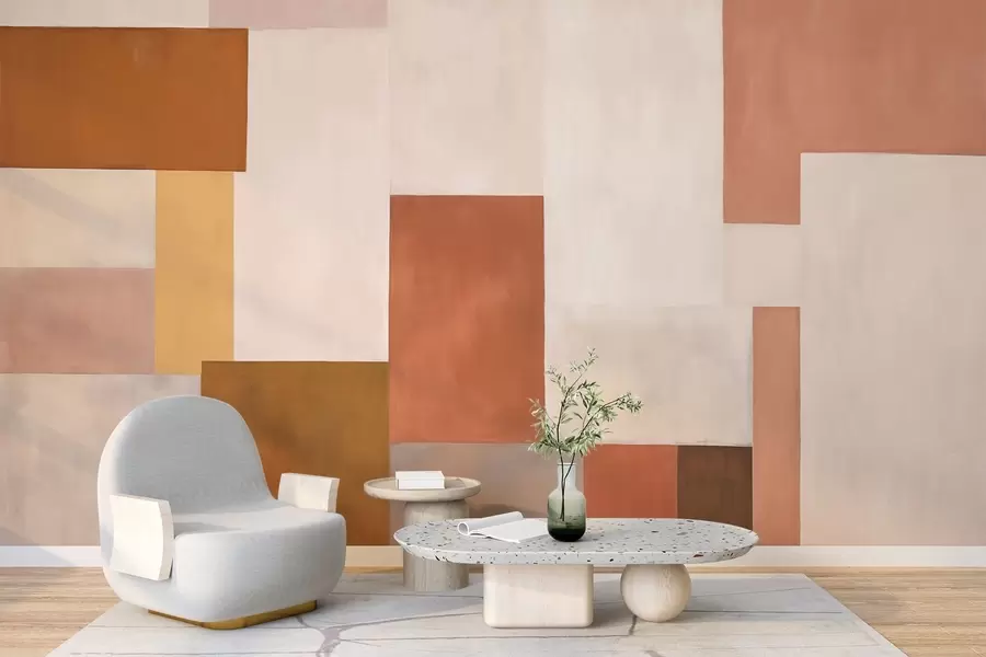 murais de parede Geometria Abstrata w09973