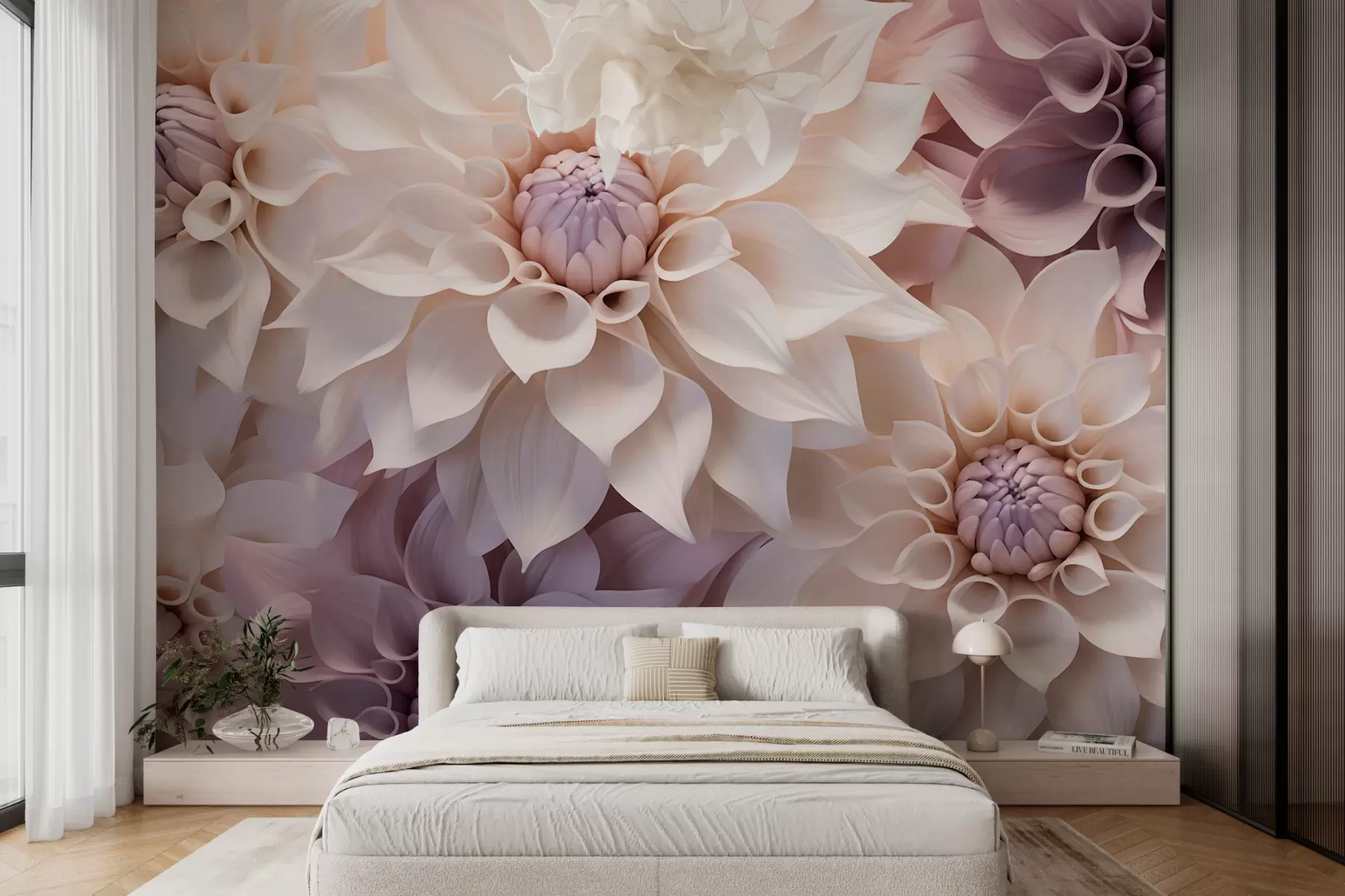 murais de parede Flores clássicas w05774