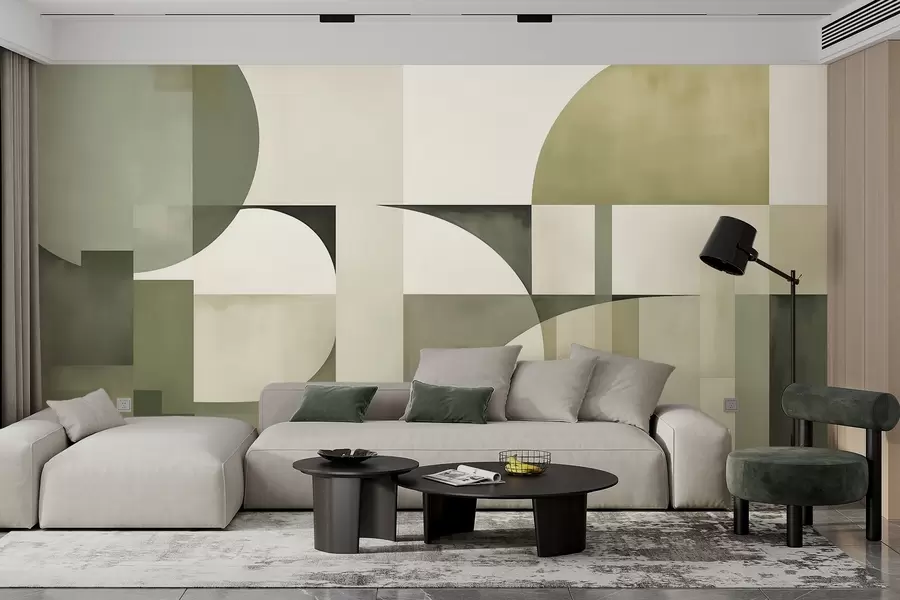 murais de parede Abstração geométrica w05782