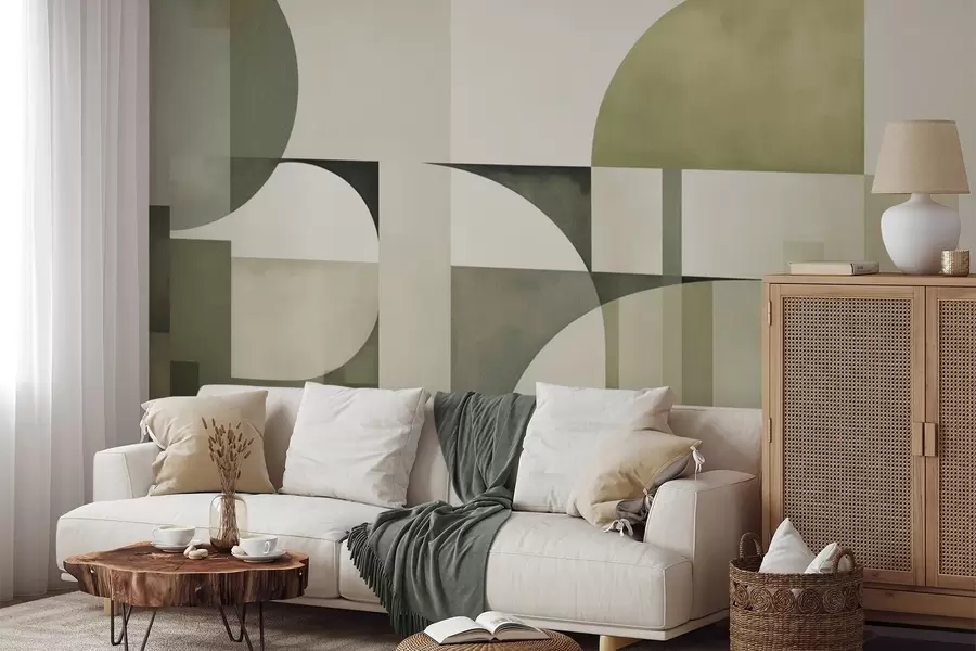 murais de parede Abstração geométrica w05782