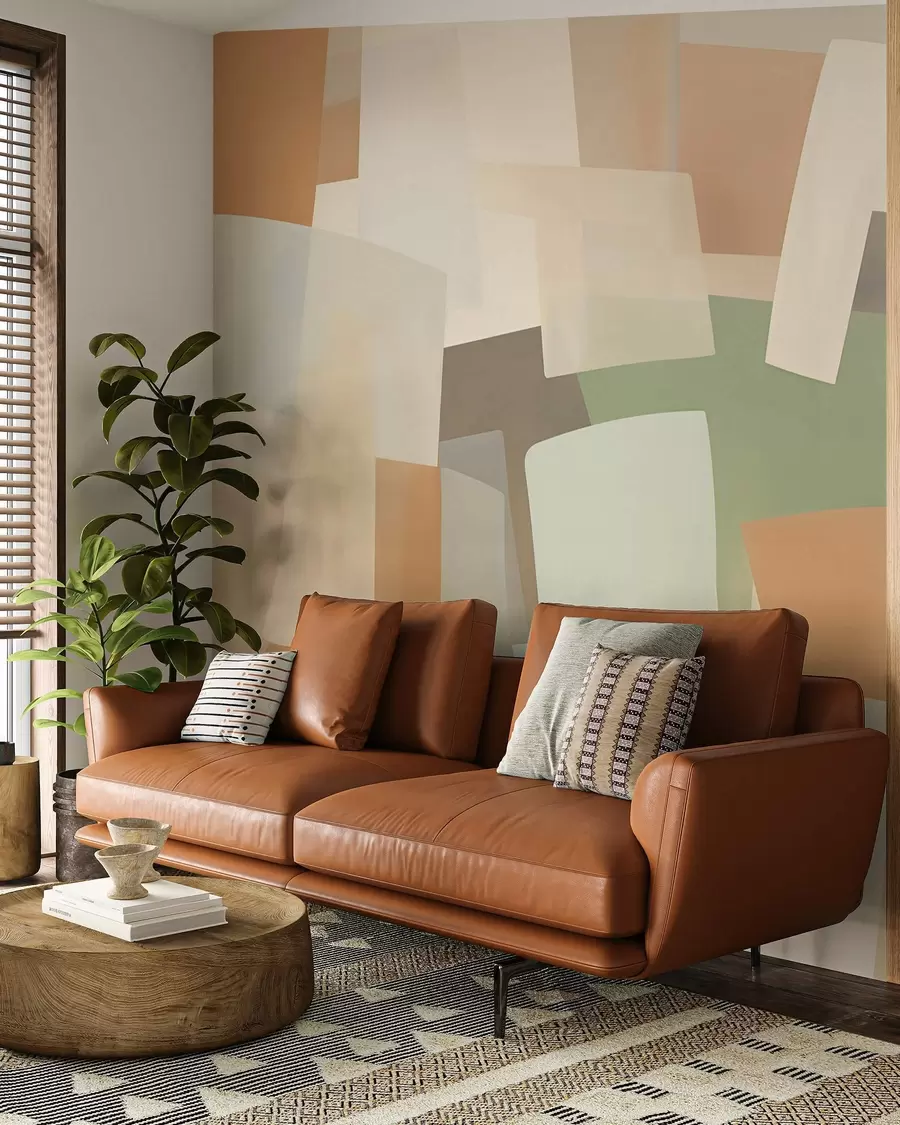 murais de parede Abstração geométrica w05783