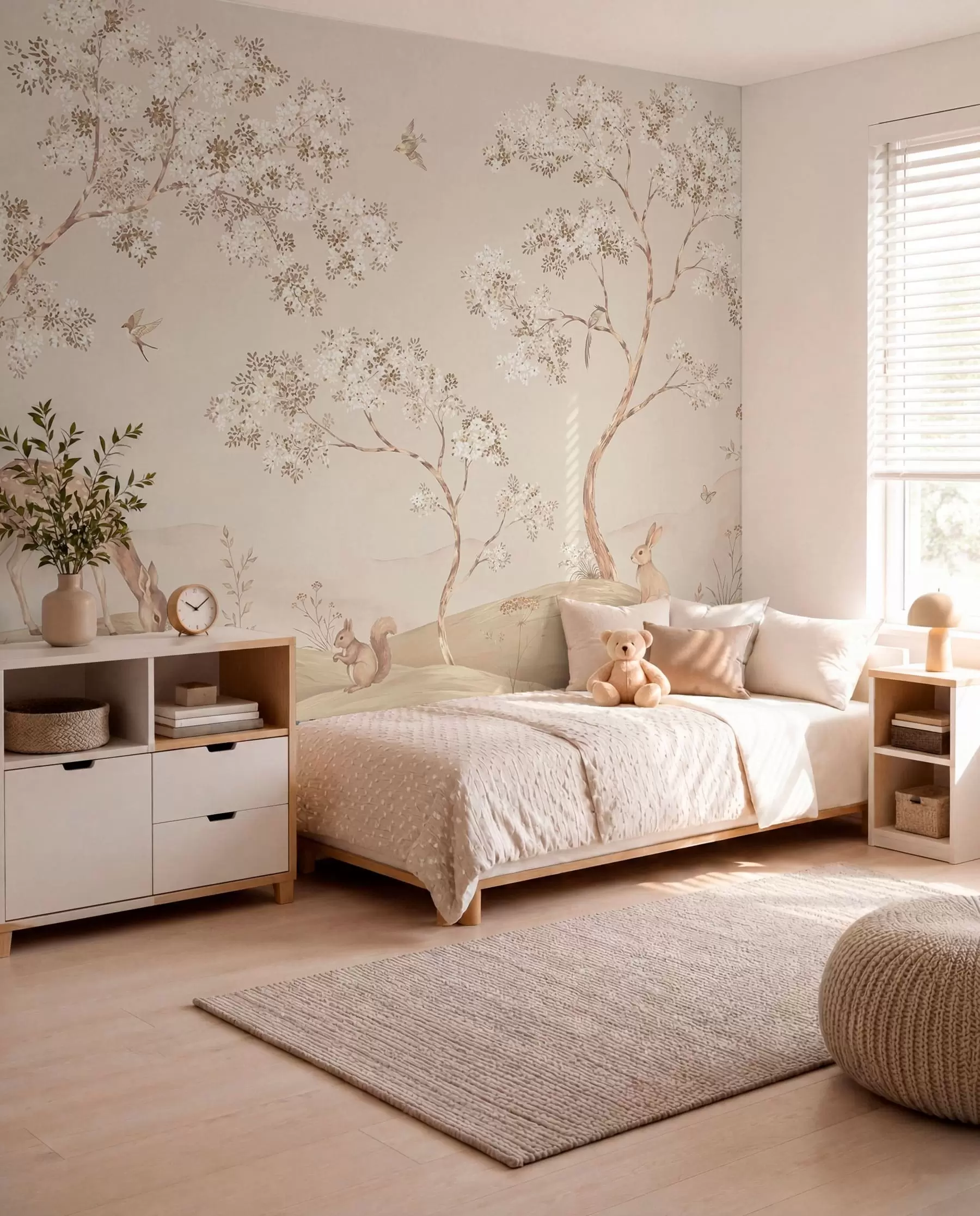 murais de parede Floresta em flor w05809
