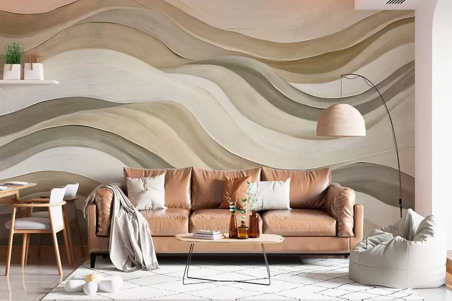 murais de parede Linhas abstractas w05881