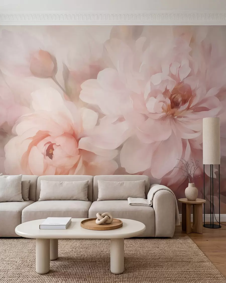 murais de parede Flores abstratas w05591
