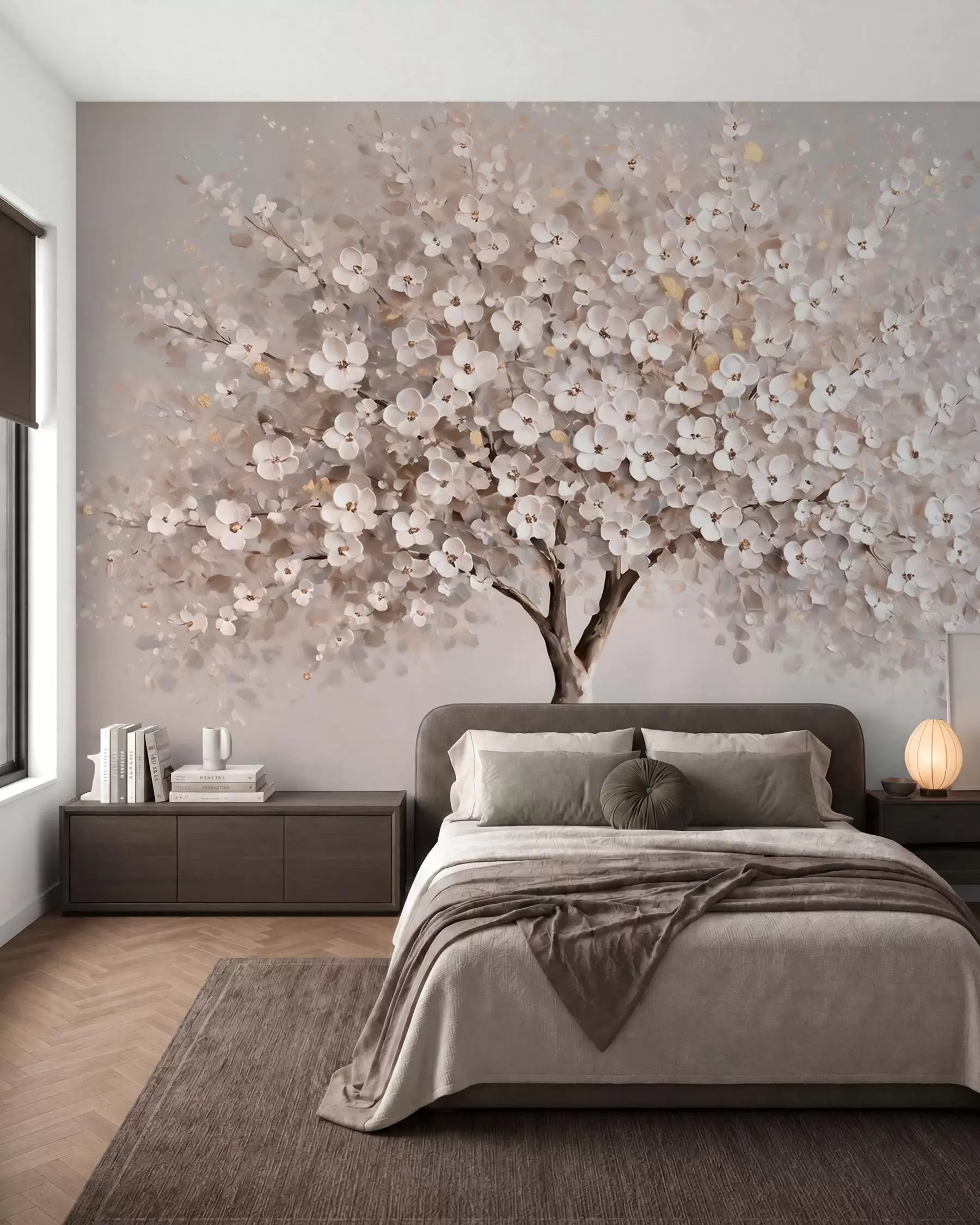 murais de parede Abóbada de flores w10050
