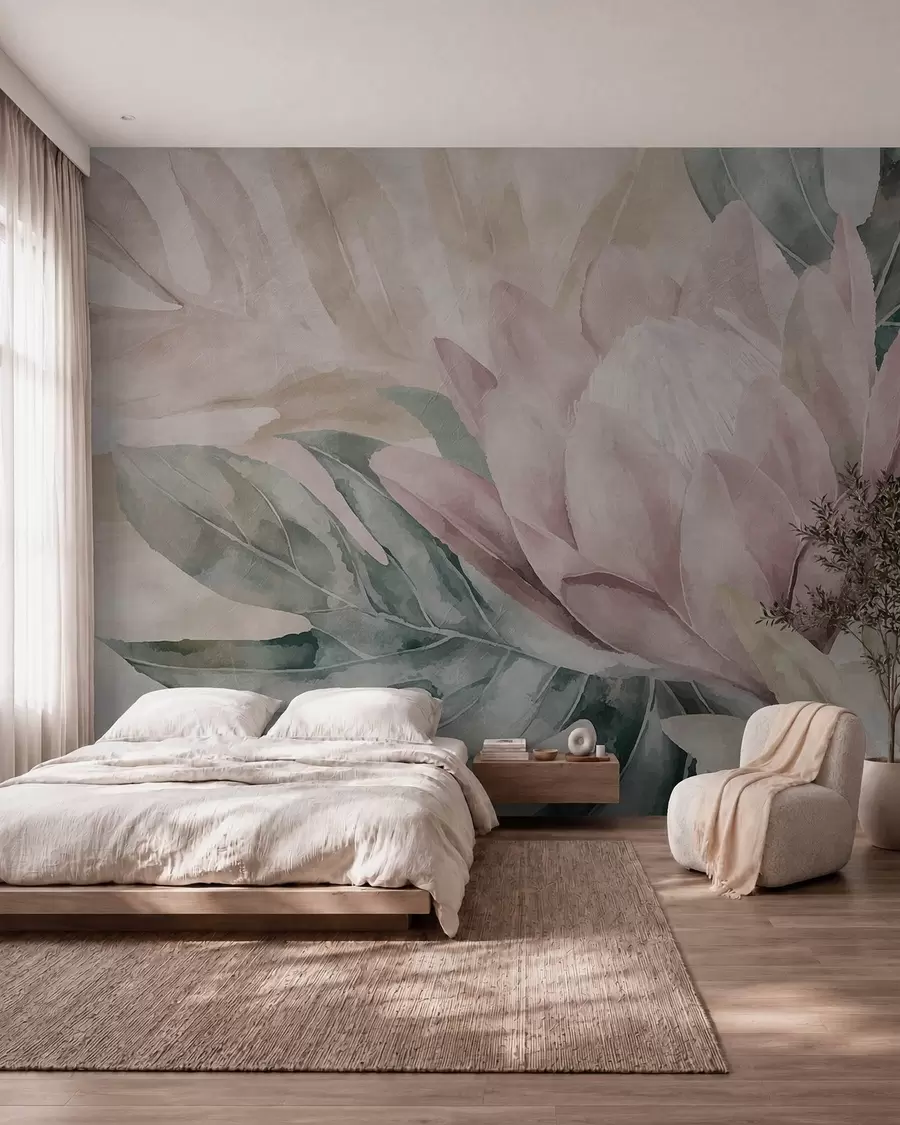 murais de parede Flor aberta w09988
