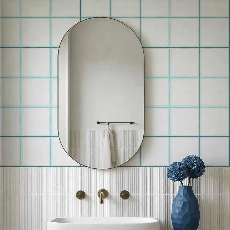 murais de parede Ritmo sereno · Azul a01277v1