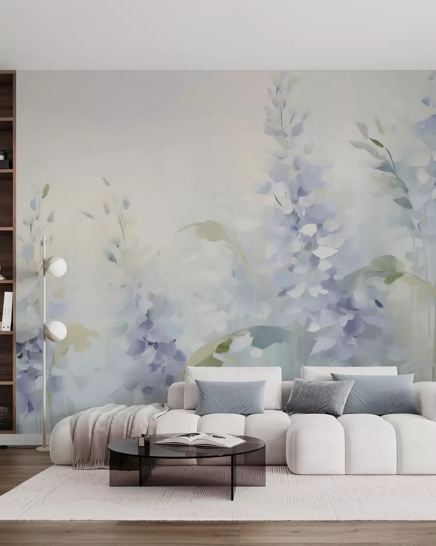 murais de parede Flores abstratas w05995