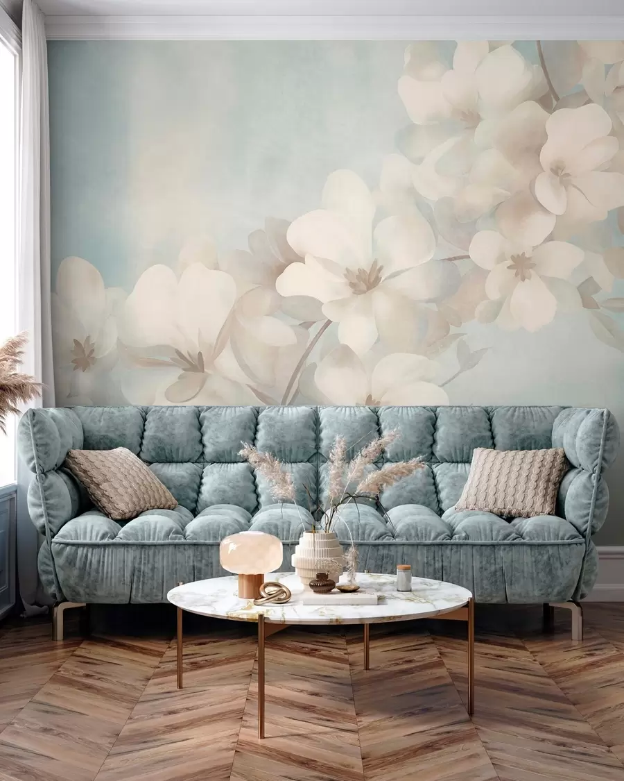 murais de parede A primavera encontra-te w10107