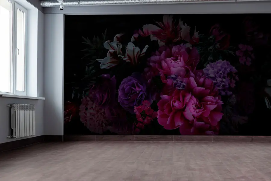 murais de parede Bouquet de magníficas peônias u72224