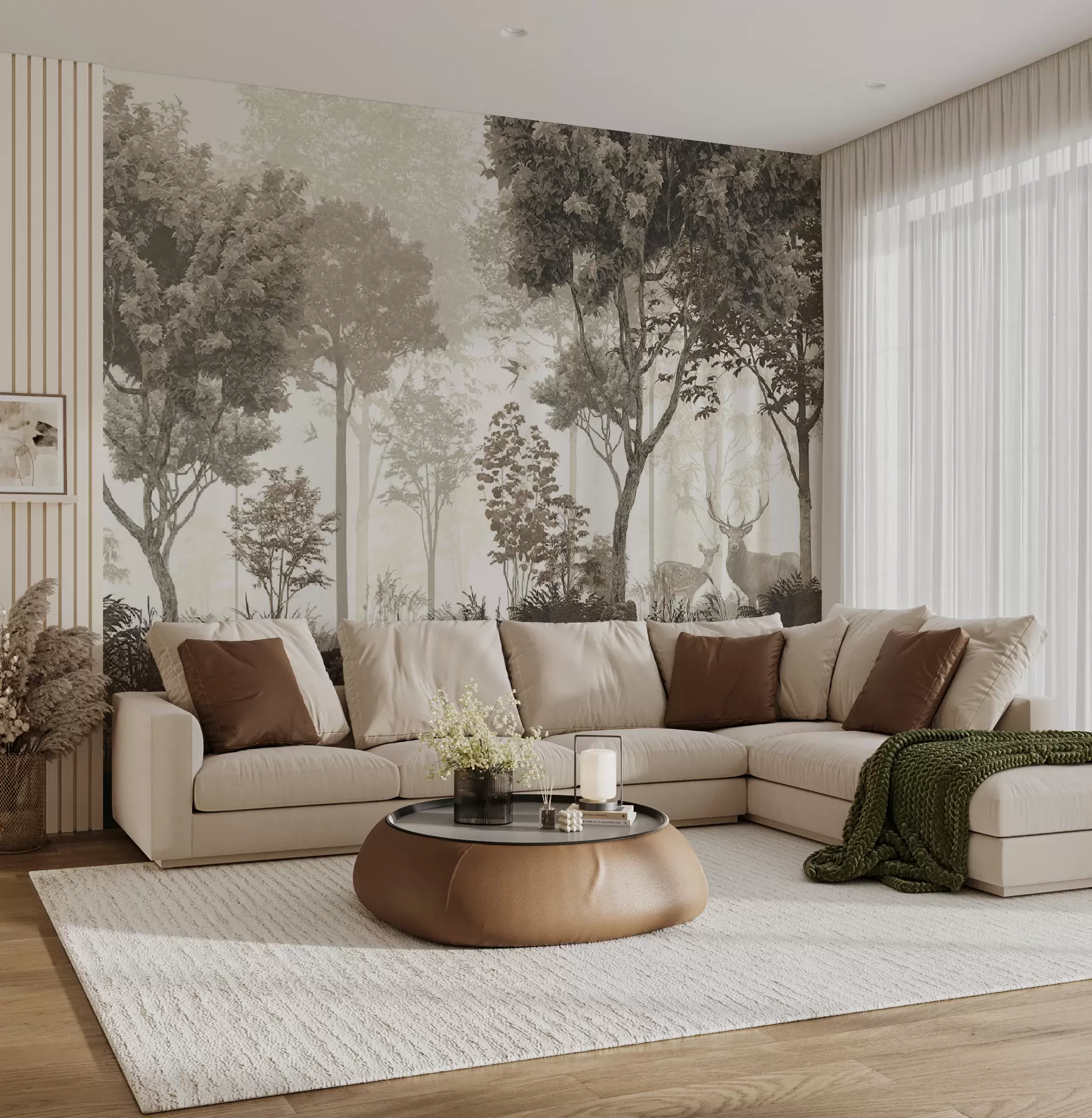 murais de parede Floresta mágica u72134