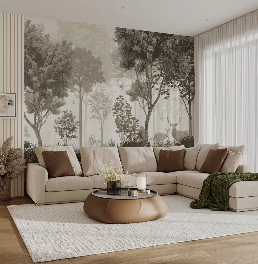 murais de parede Floresta mágica u72134