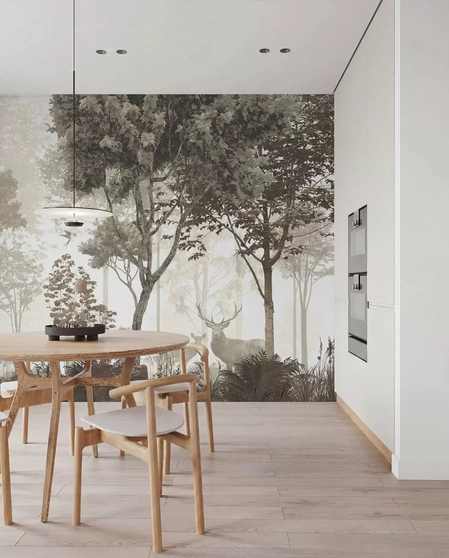 murais de parede Floresta mágica u72134