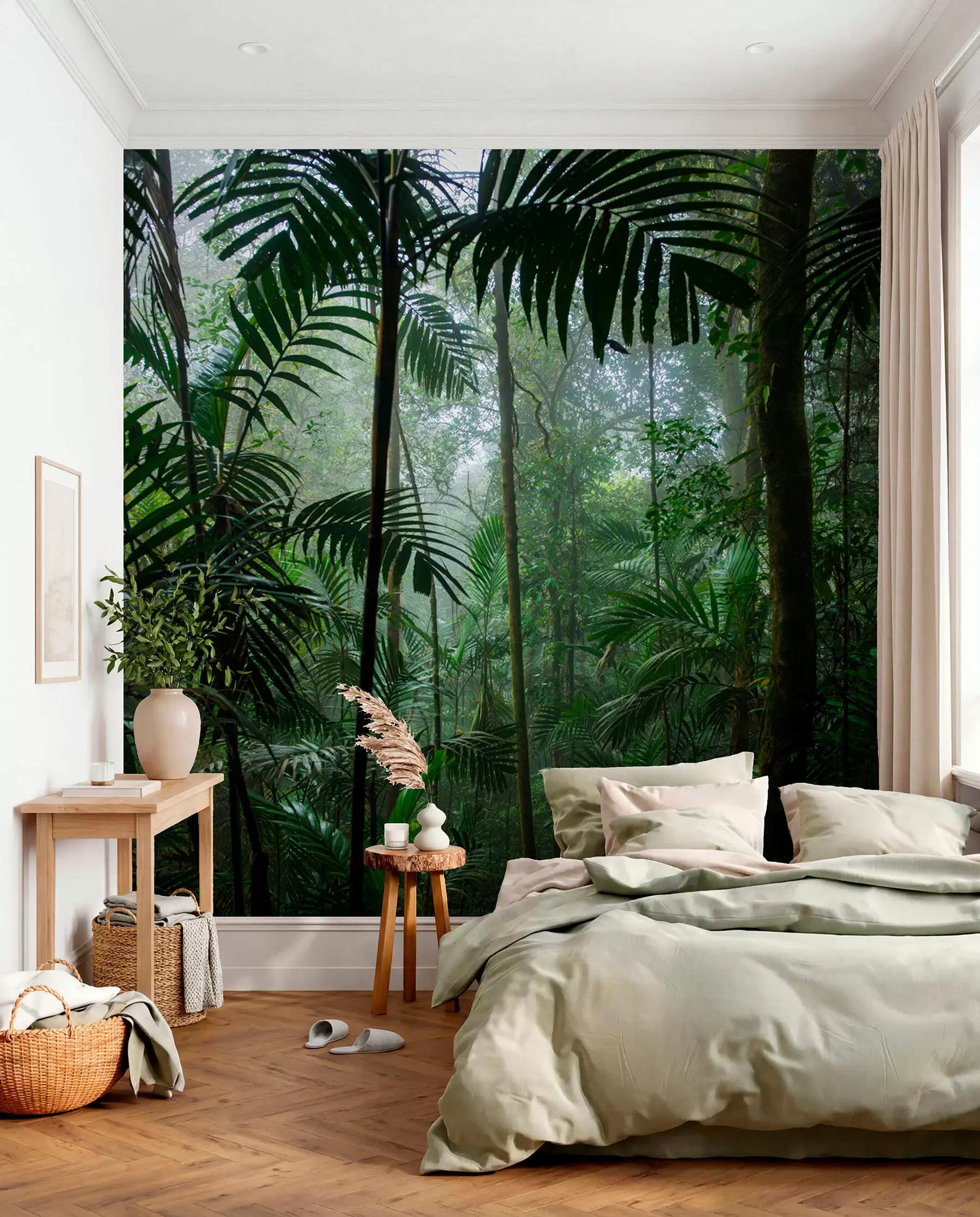 murais de parede Luz da floresta tropical u72344