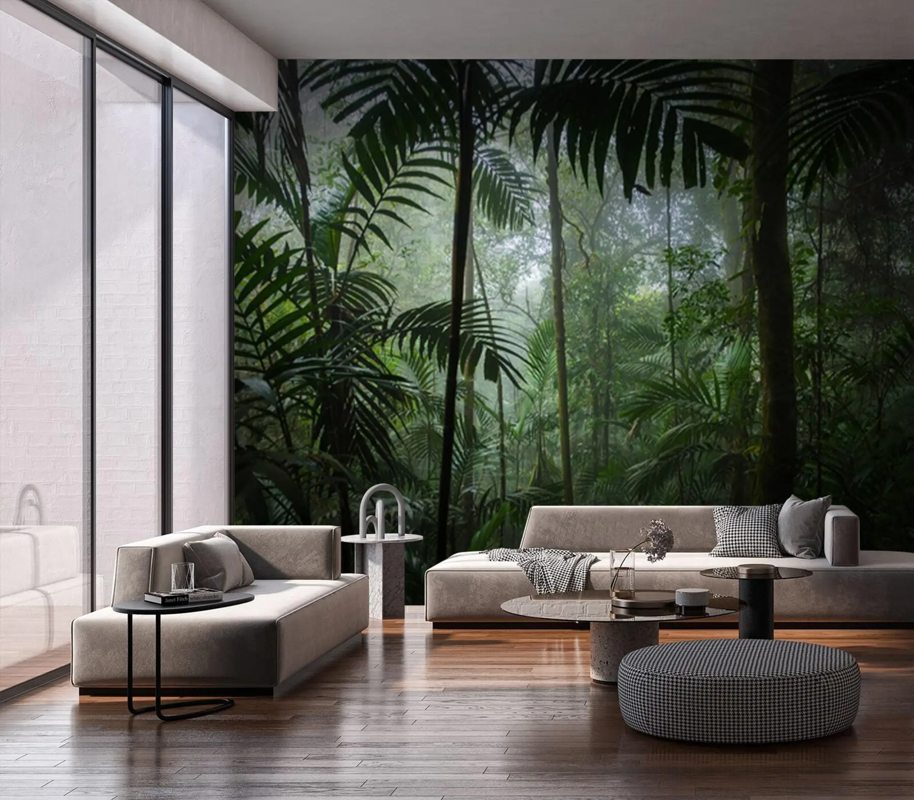 murais de parede Uma floresta tropical u72344