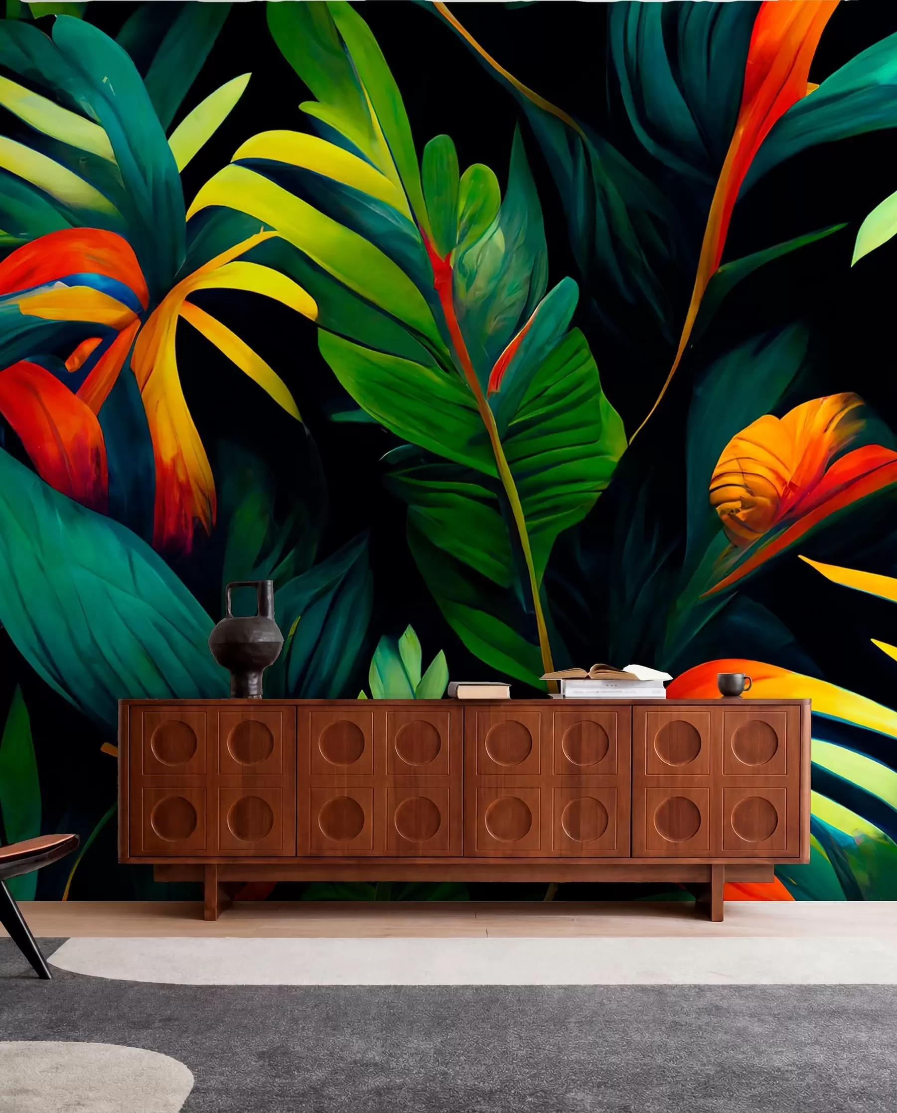murais de parede Selva tropical brilhante u72390