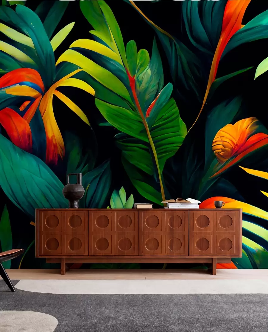 murais de parede Selva tropical brilhante u72390