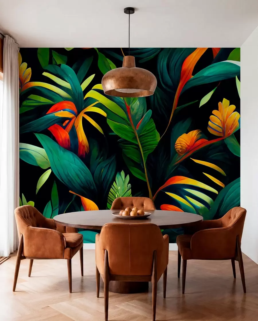 murais de parede Selva tropical brilhante u72390