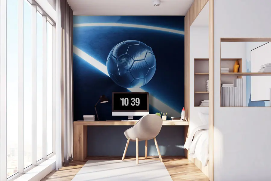 murais de parede Futebol neon u72791
