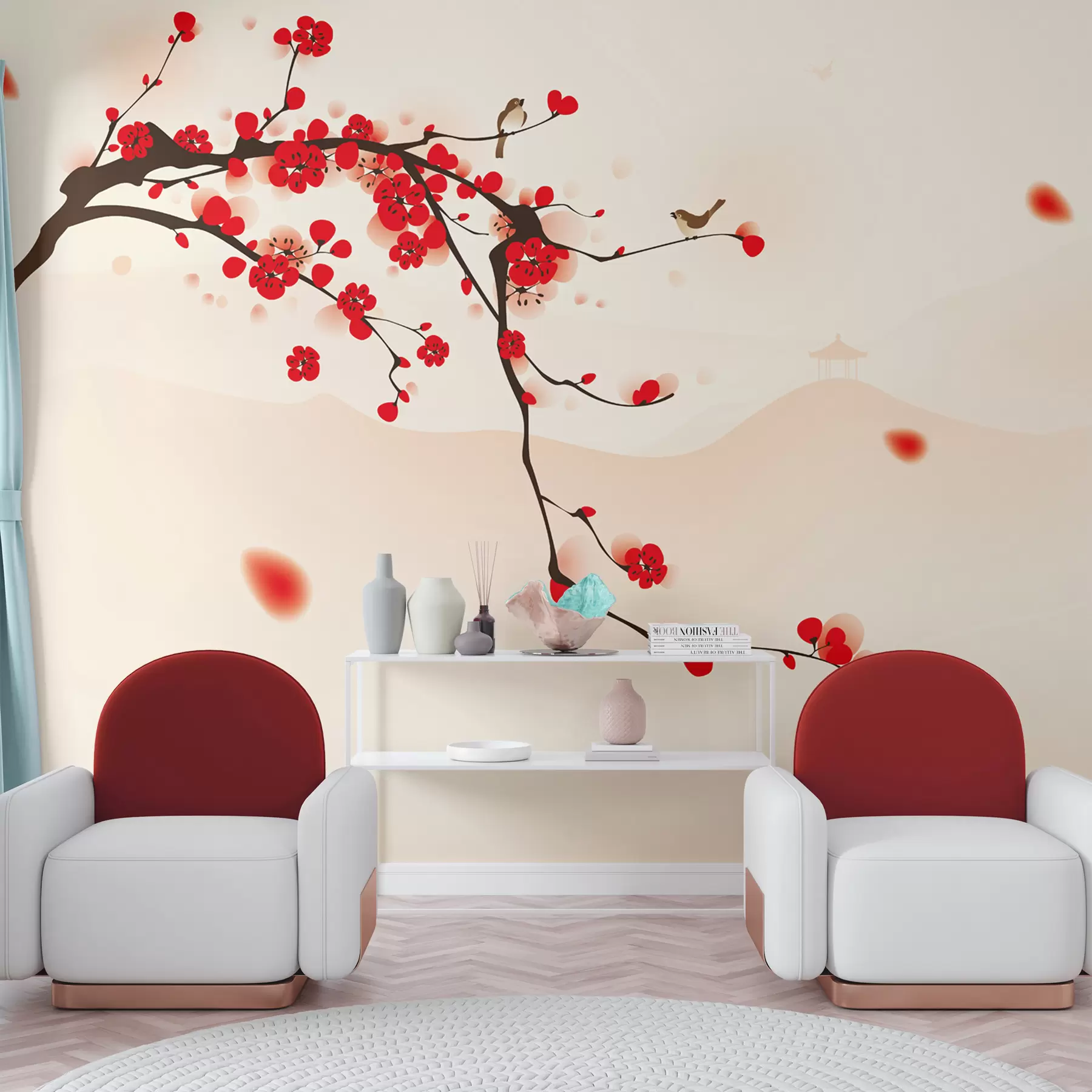 murais de parede Florescer u72984