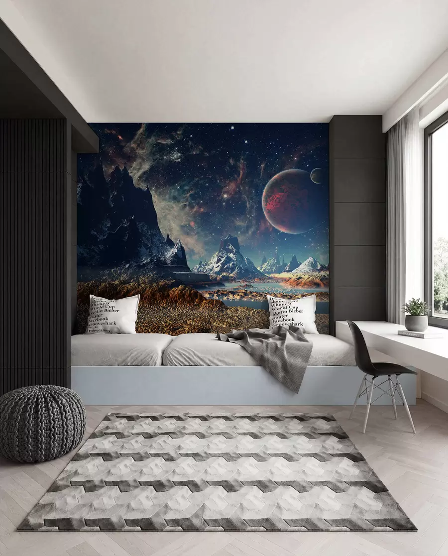 murais de parede paisagem alienígena u55303