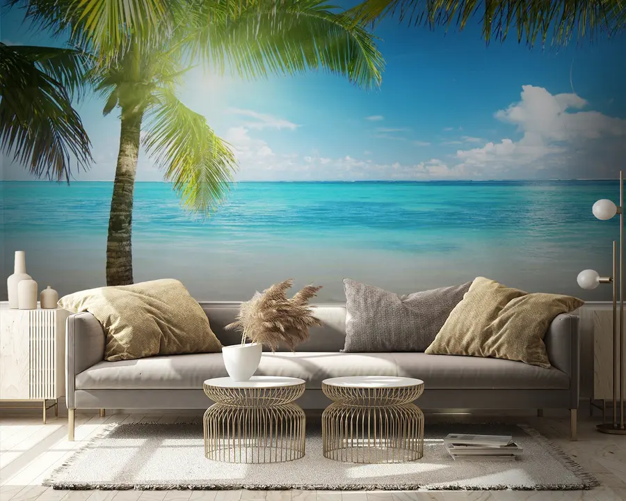 murais de parede Água, céu e nuvem u57179