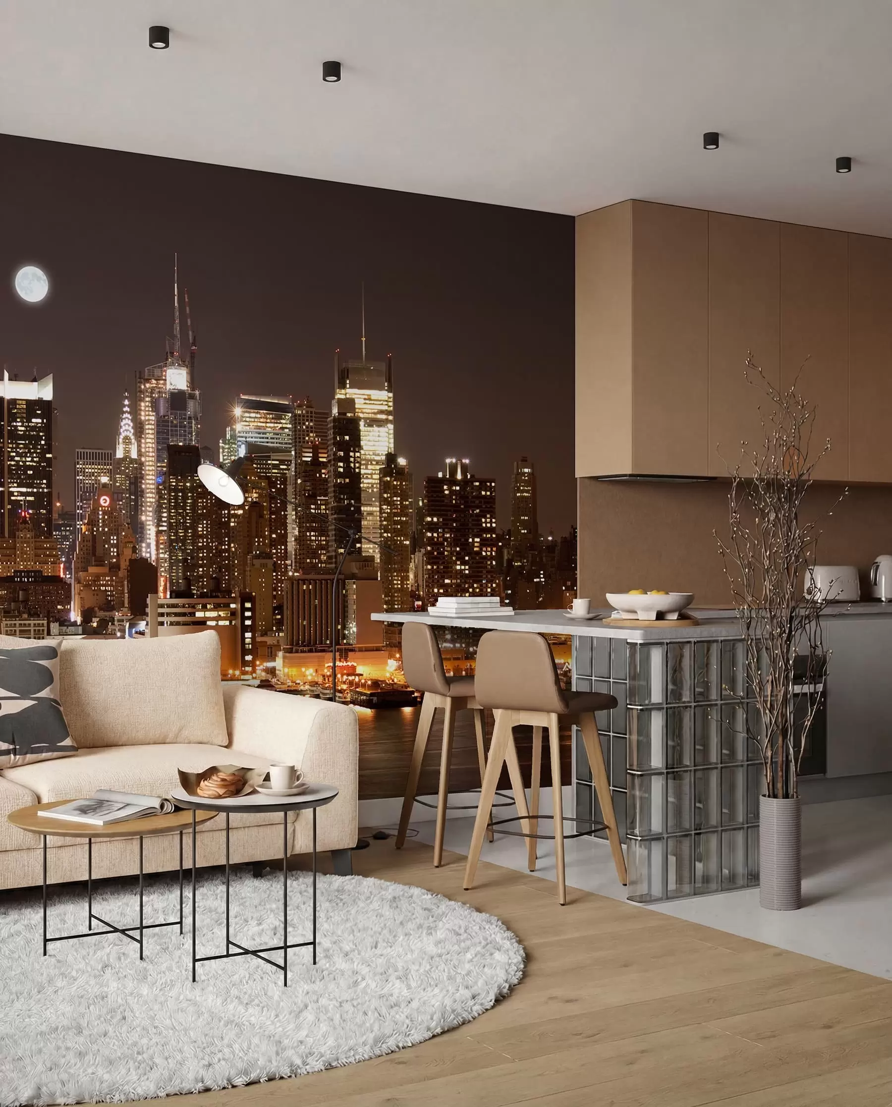 murais de parede orla de Nova York u57923