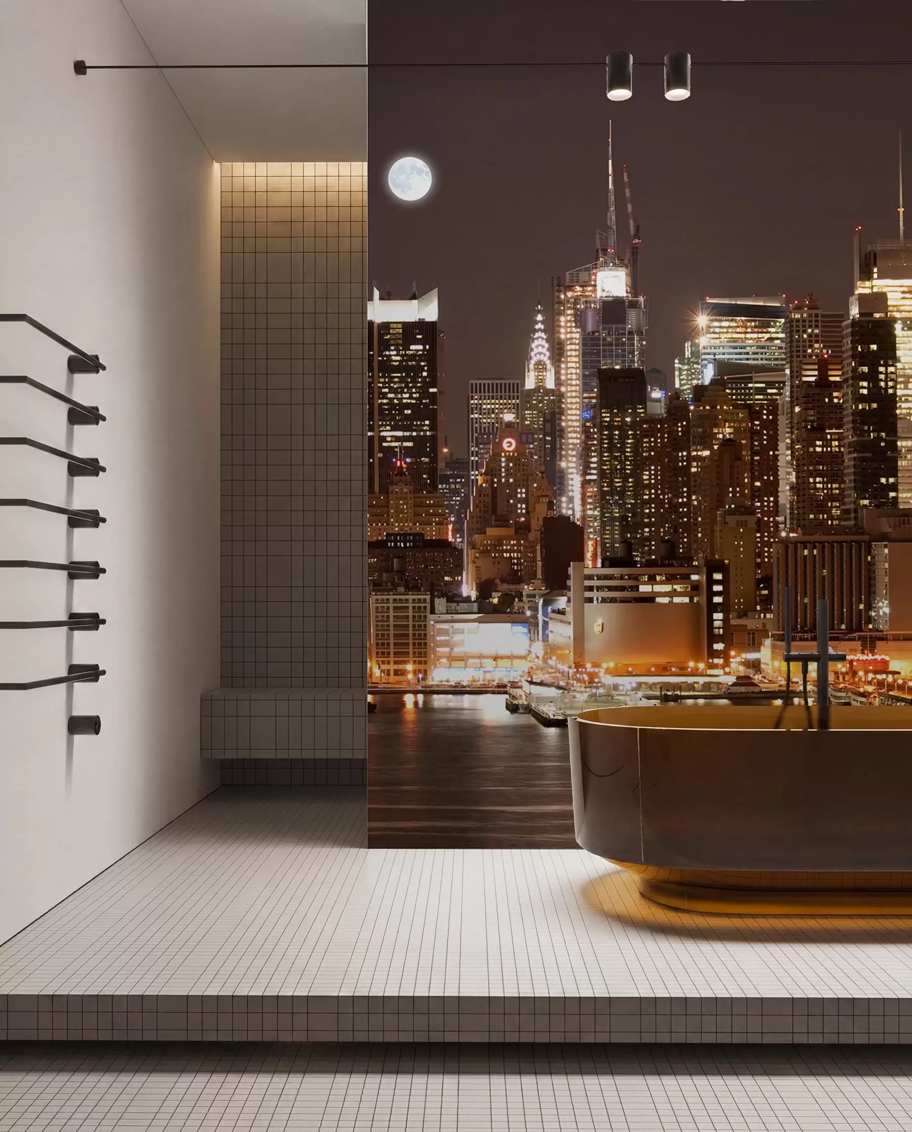 murais de parede orla de Nova York u57923