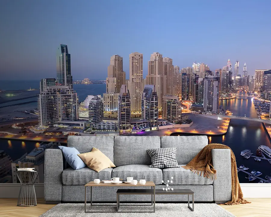 murais de parede portos da metrópole u68337