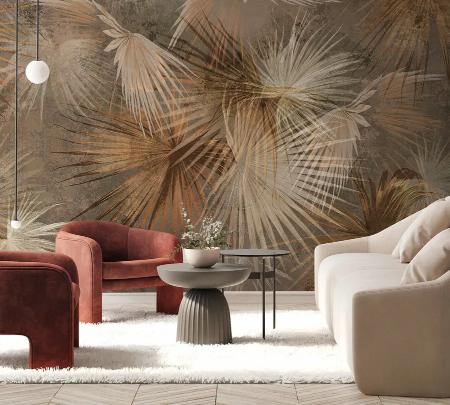 murais de parede Folhas tropicais u93539