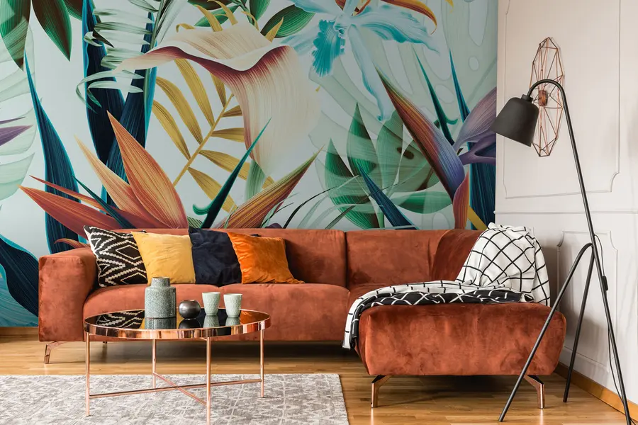 murais de parede trópicos coloridos u73959