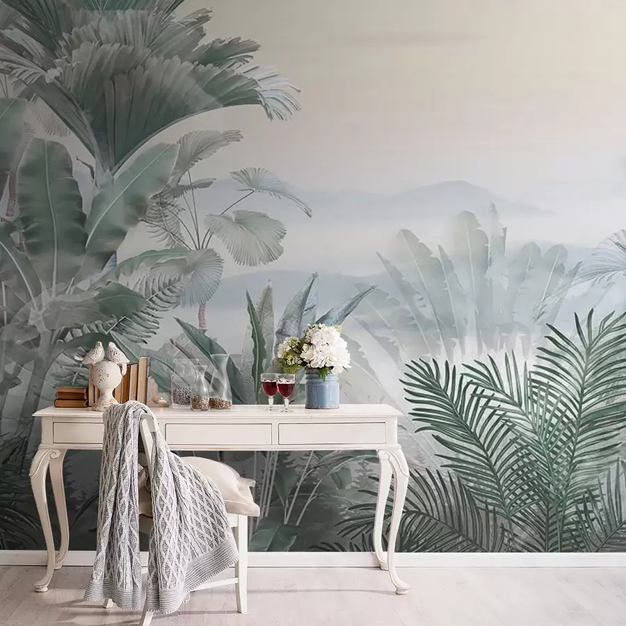 murais de parede trópicos nebulosos u93233