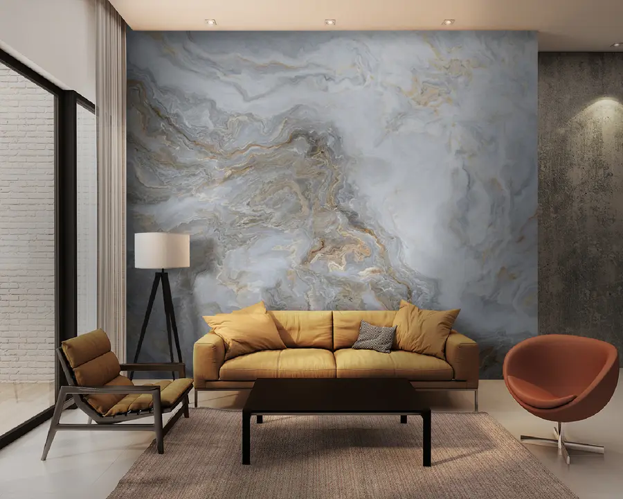 murais de parede Água, têxtil e fluido u93422