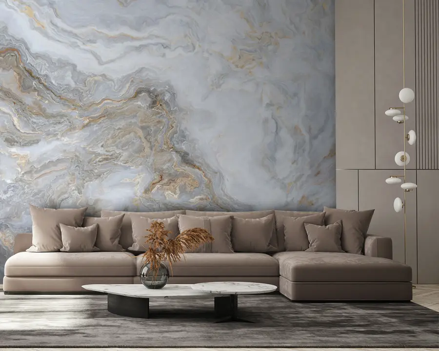 murais de parede Água, têxtil e fluido u93422