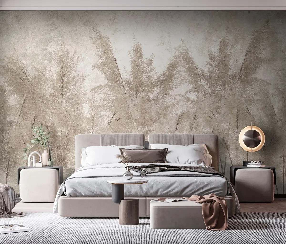 murais de parede Folhas tropicais u78593