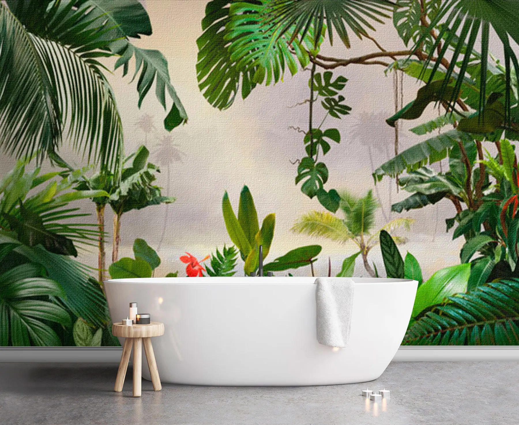 murais de parede umidade da selva u51863