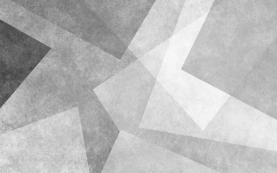 murais de parede Abstração geométrica de cinza u74057