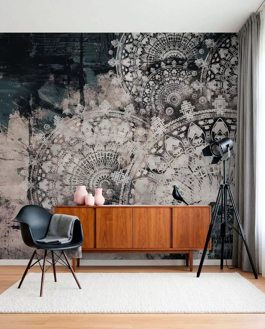 murais de parede Mandala com pátina u93958
